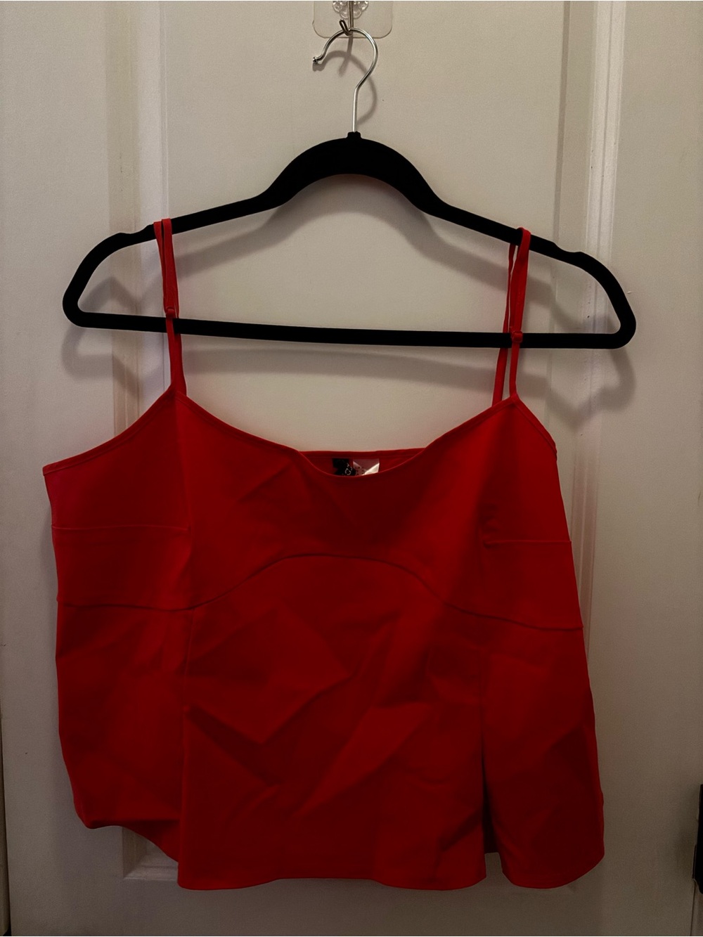 H&M Red Spaghetti Strap Tank Top